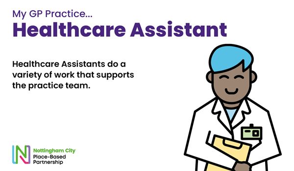 Healthcare Assistants do a variety of work that supports the practice team.
